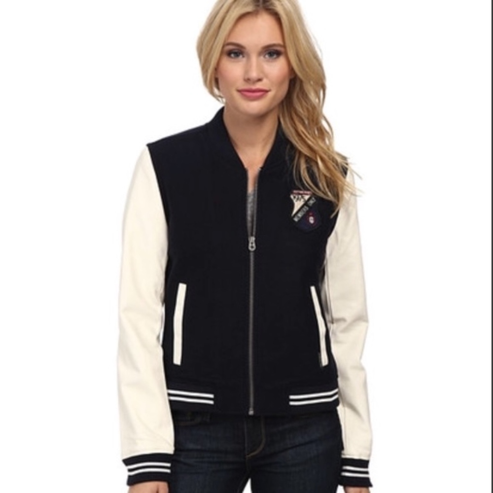 ⏰last chance⏰ NWOT Members Only Varsity Jacket